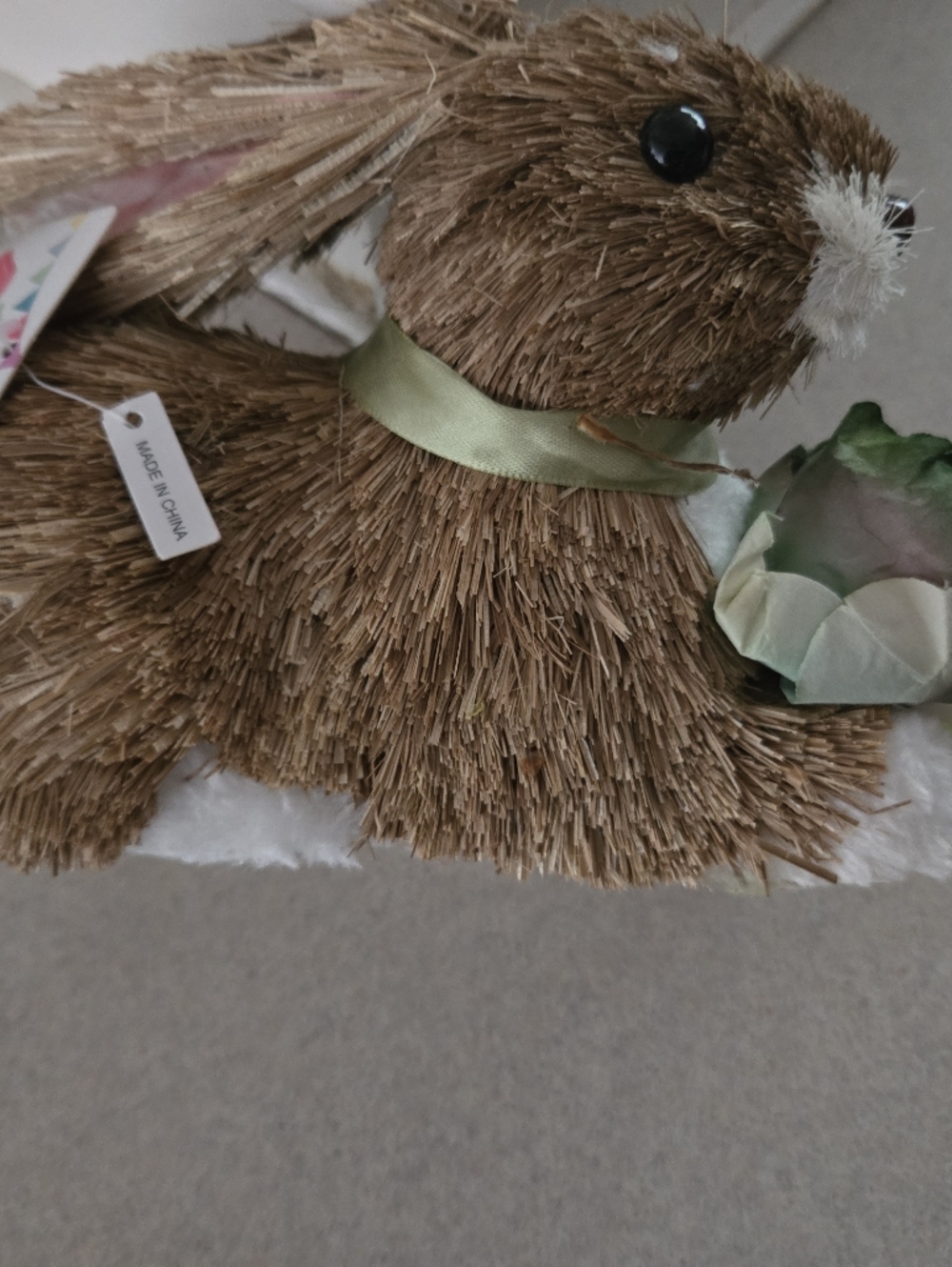 Decorative Brown and White Bunny  - Brand